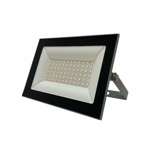 фото Светодиодный прожектор foton lighting 50вт 220в 6400к холодный белый 4250лм ip65 серый 145x112x30мм 270г, упаковка 1шт