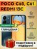 Гидрогелевая полиуретановая пленка на Xiaomi Redmi 13C, Poco C65,...