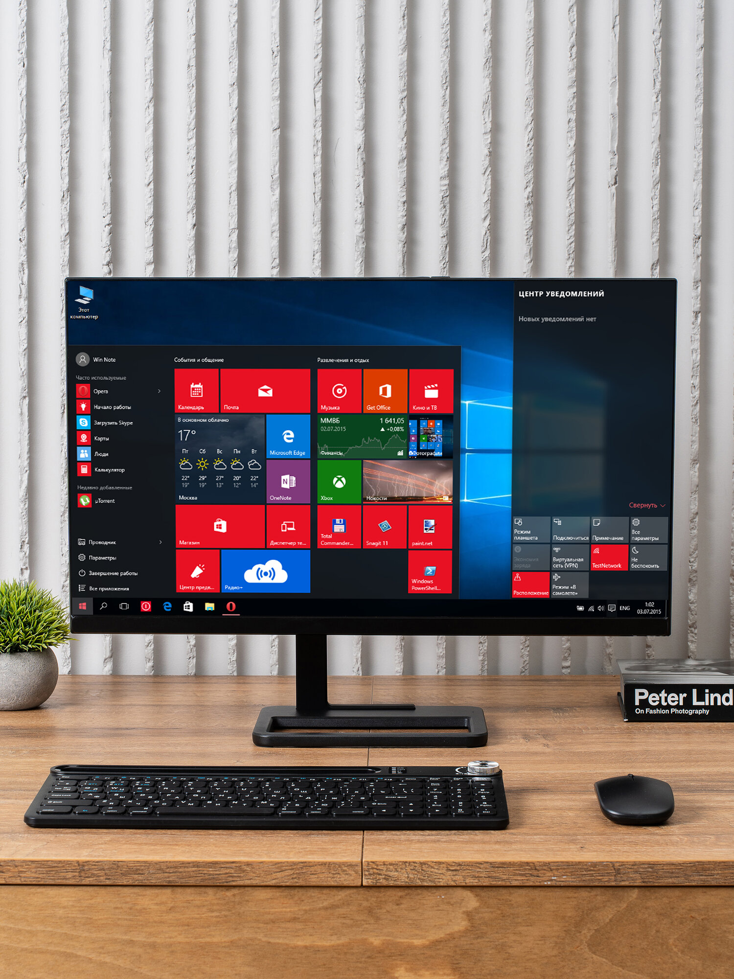 Моноблок 24 дюйма, Intel Core i5 12400, Windows 11pro, SSD 512ГБ, RAM 16ГБ, Wi-Fi/Bluetooth