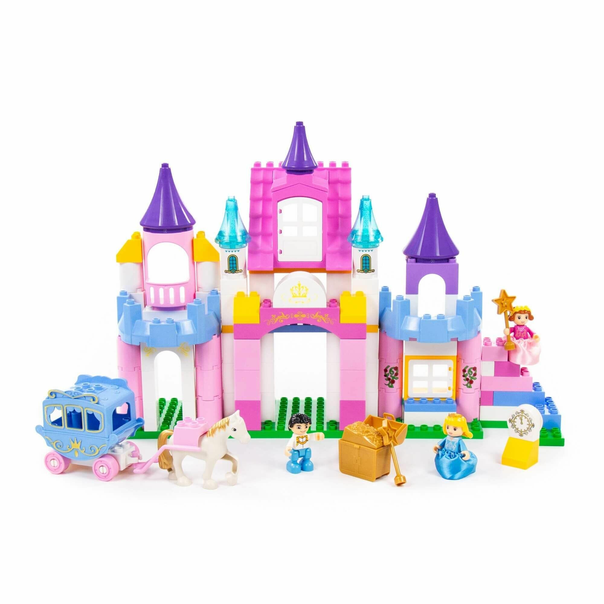 Конструктор пластиковый, Макси, Веселая принцесса, 146 элементов, 3+ — фото 1