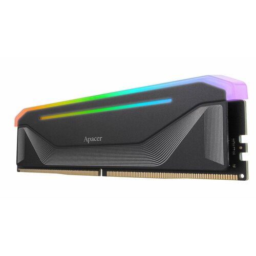 Оперативная память для компьютера 32Gb PC5-41600 5200MHz DDR5 RGB DIMM Apacer NOX AH5U32G52C522NBAA-1 9579₽