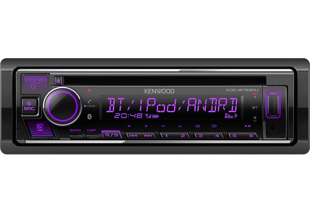 Автомобильный CD-ресивер KENWOOD KDC-BT530U