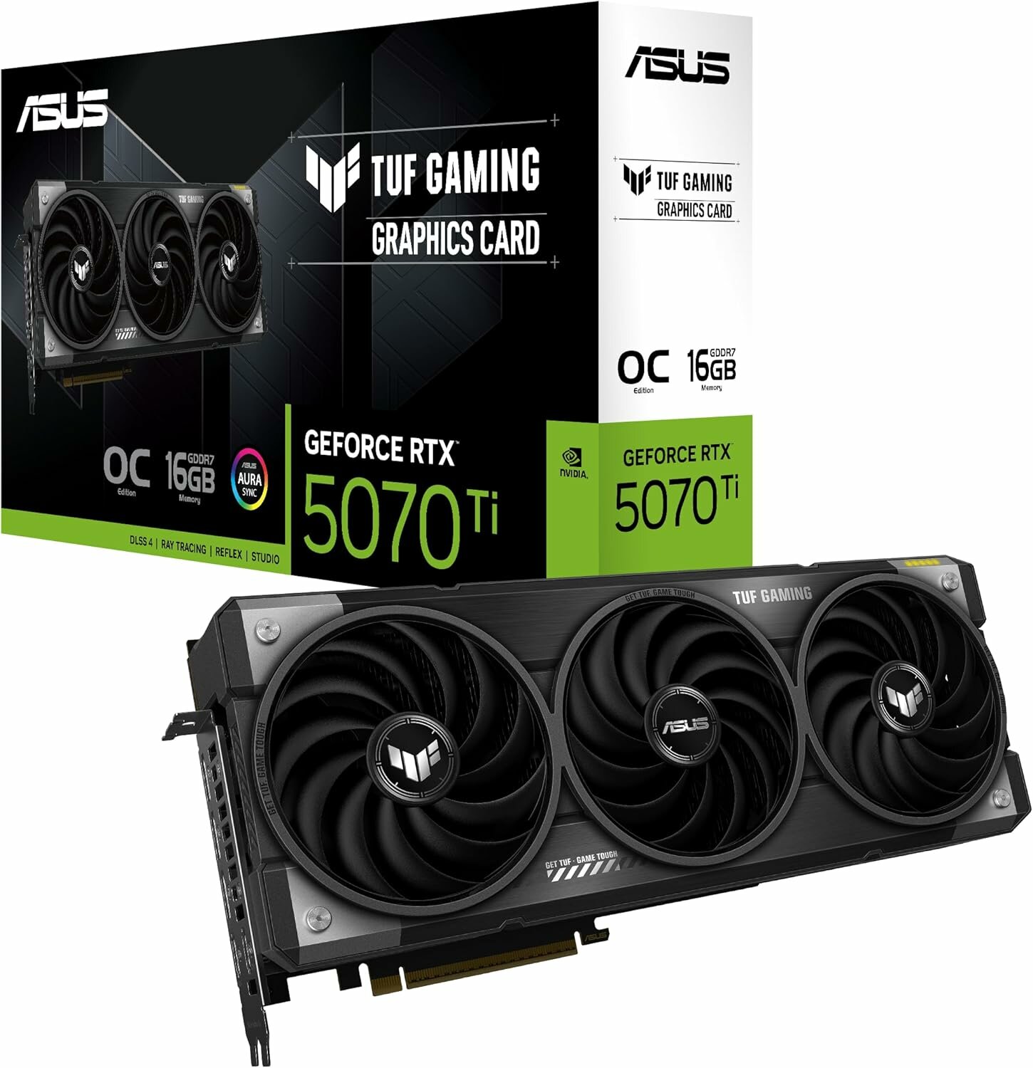 ASUS TUF Gaming NVIDIA GeForce RTX 3070 Ti — купить по низкой цене