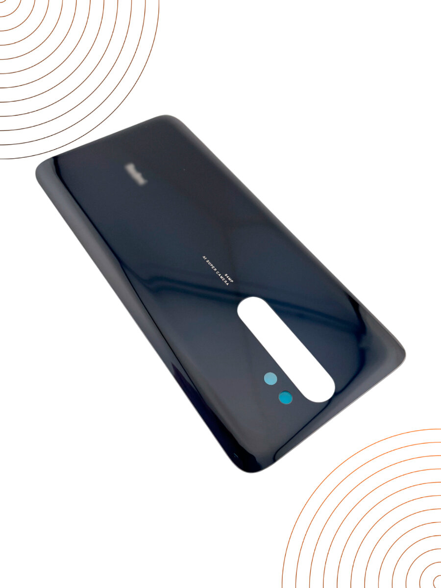 Задняя крышка для Xiaomi Redmi Note 8 Pro (M1906G7T) серый (Mineral Gray) — фото 1