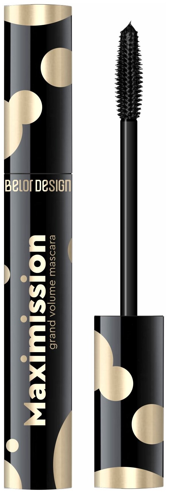 Тушь для ресниц Belor Design Maximission Grand Объемная, черная