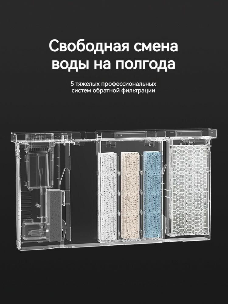 Аквариумы И Аквафермы Xiaomi Умный аквариум Xiaomi Mijia Smart Fish Tank MYG100 20L