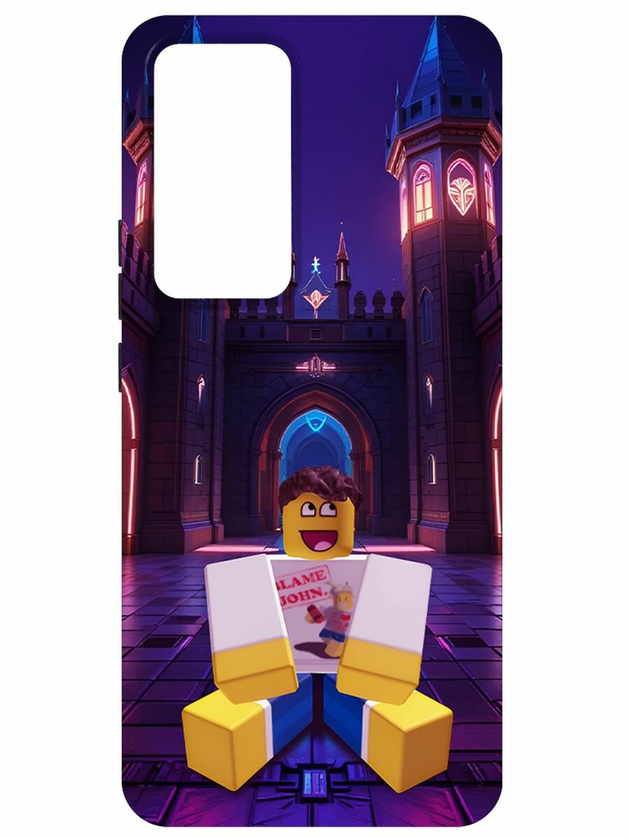 Чехол-накладка Krutoff Soft Case Roblox-Форсакен Шедлетский (Forsaken Shedletsky) для Xiaomi 12T Pro черный
