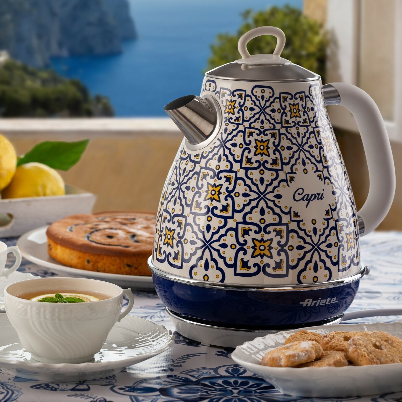 Электрический чайник 2869 Capri Ariete 2000 Вт Объем 17 литра