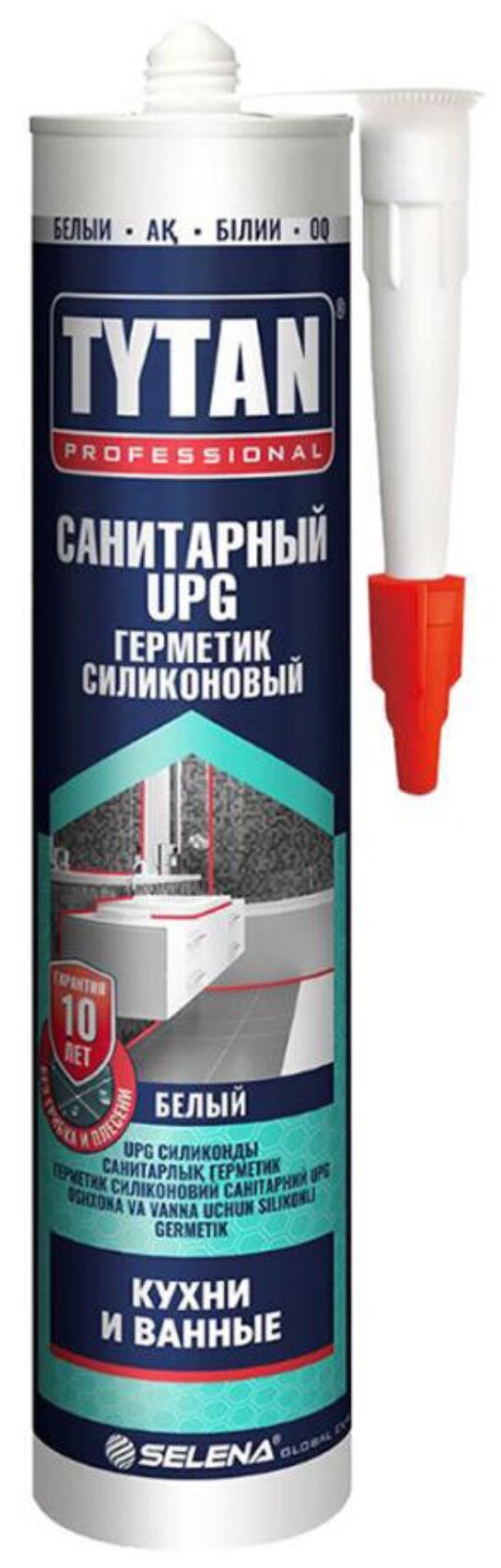 Герметик Tytan UPG санитарный 280 мл. 270 г 280 мл белый
