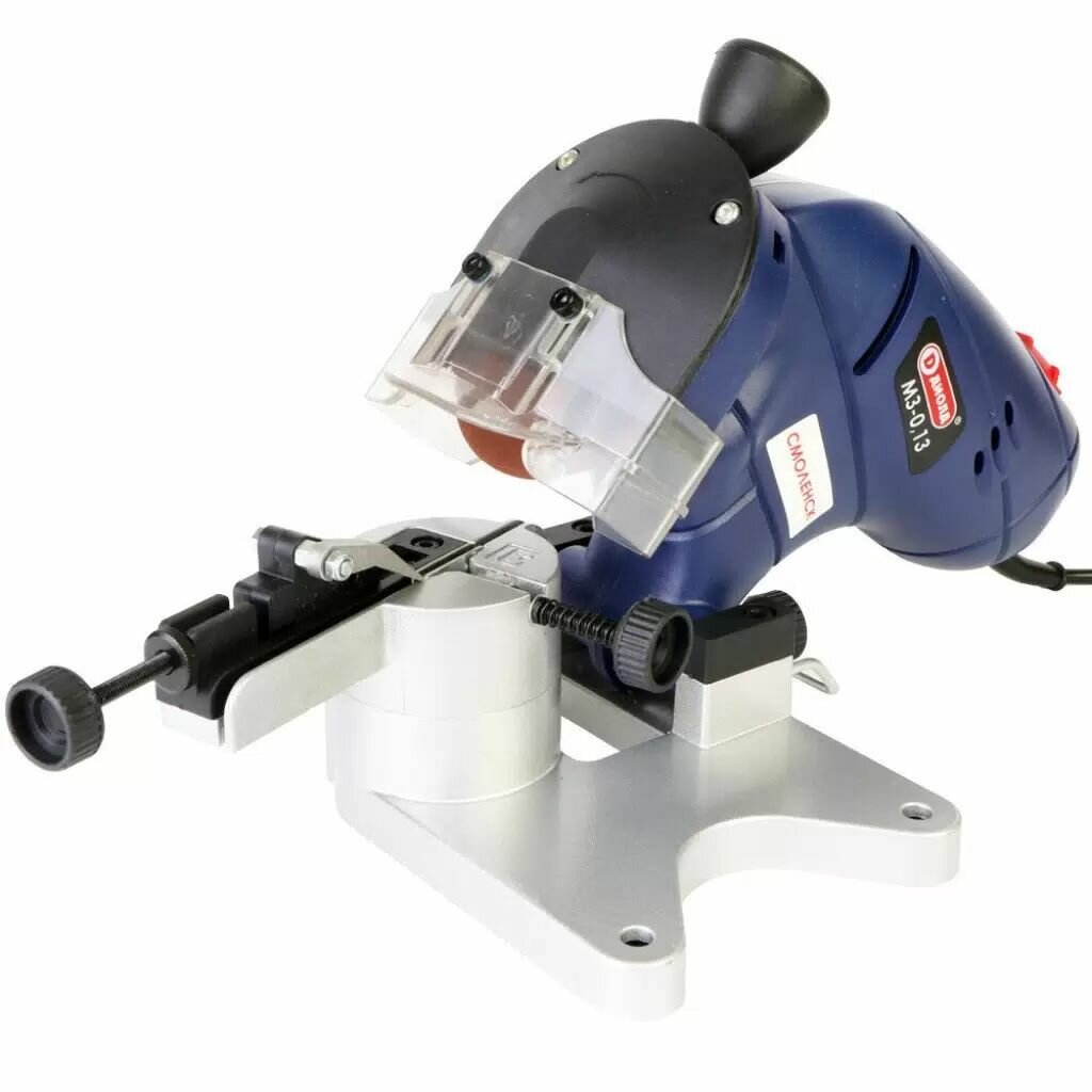 Машина для заточки цепей Диолд МЗ-0.13 10161010 130 Вт 2500 об/мин 100х3.5 мм посадочный диаметр 10 мм