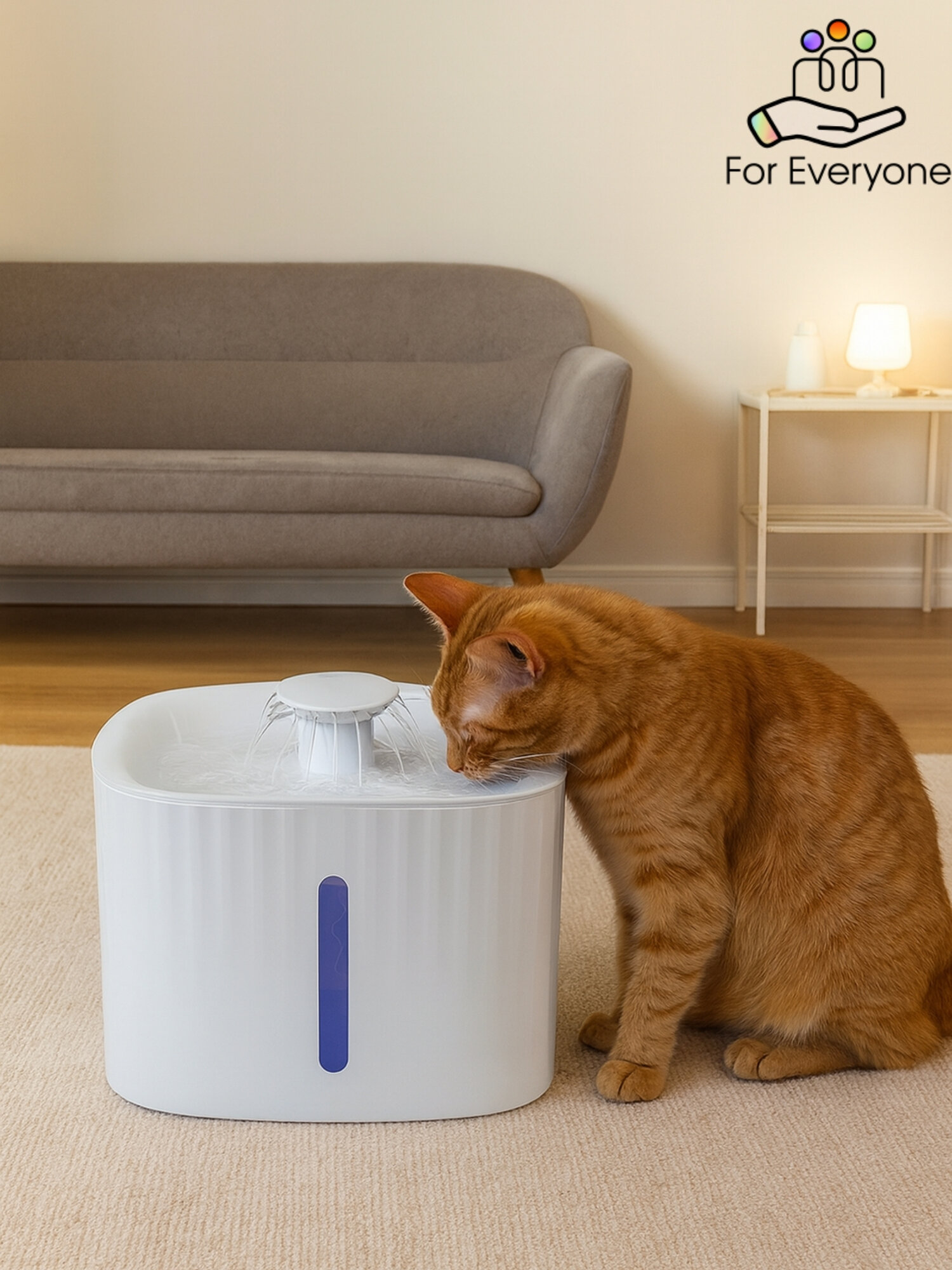 Фонтан для кошек и собак поилка автоматическая зоотовары для животных питьевой фонтанчик поильник