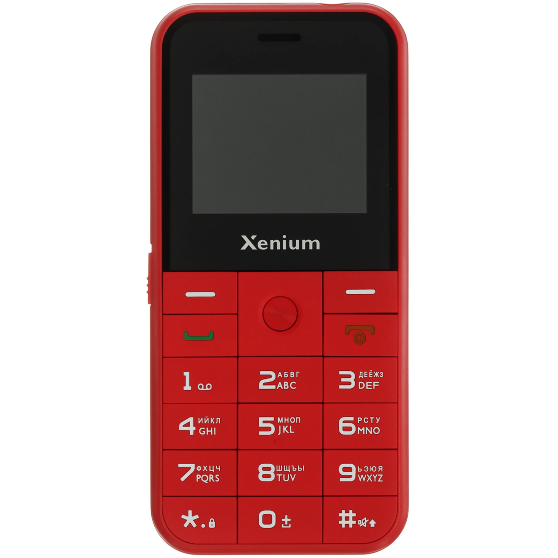 Xenium X718 красный дисплей: 1.77, кол-во SIM: 2 (SIM), 2G, GSM 1800, GSM 900, Bluetooth