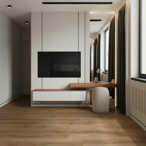 Изображение товара Кварц виниловый ламинат Floorwood Uantroo 0,5 защ. слой 5 мм толщина c подложкой Дуб Сильва (2,23 кв. м)