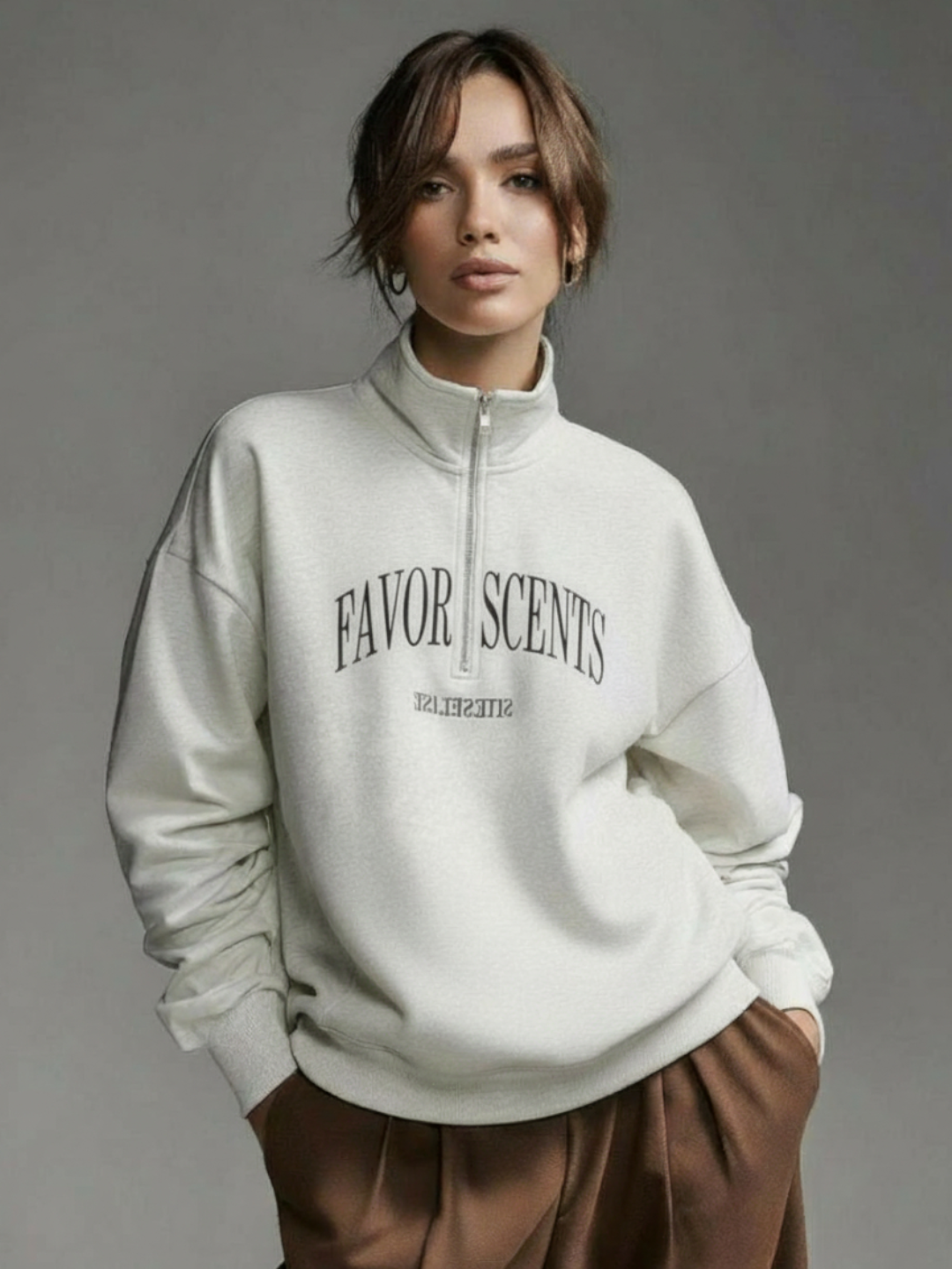 Толстовка  Женский теплый свитшот толстовка