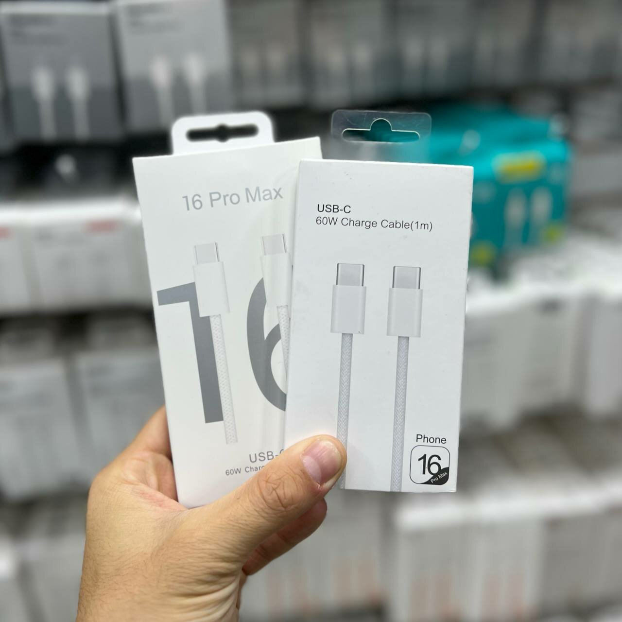 Кабель USB-C – USB-C 60W, 1 м, быстрая зарядка PD, для смартфонов и ноутбуков