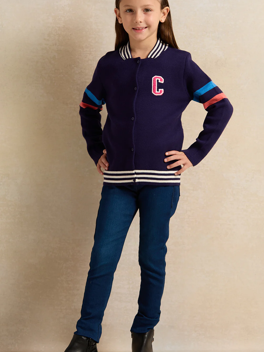 Пуловер REDTAG, размер 5-6 лет, black — фото 1