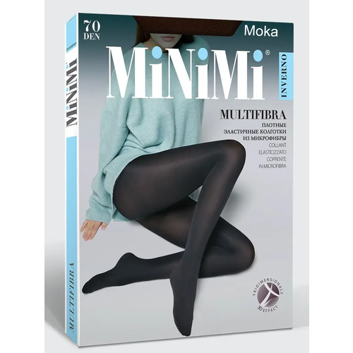 фото Колготки minimi multifibra 70, размер 2, коричневый
