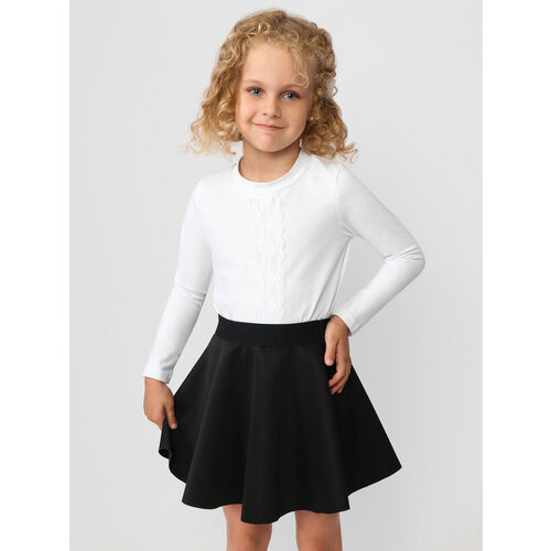 фото Водолазка fashion margo, размер 146, белый