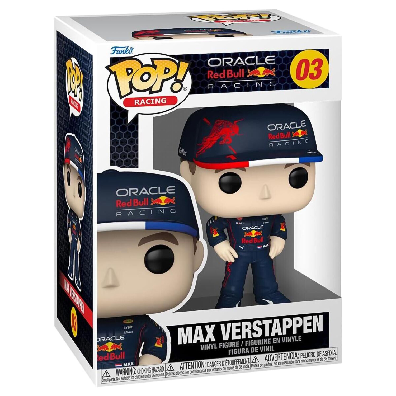 Фигурка Funko POP! Racing: Formula 1 - Max Verstappen 72217 (03) Макс Ферстаппен - Формула 1