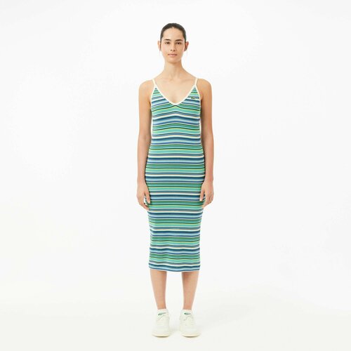 фото Платье lacoste, размер t38, разноцветный