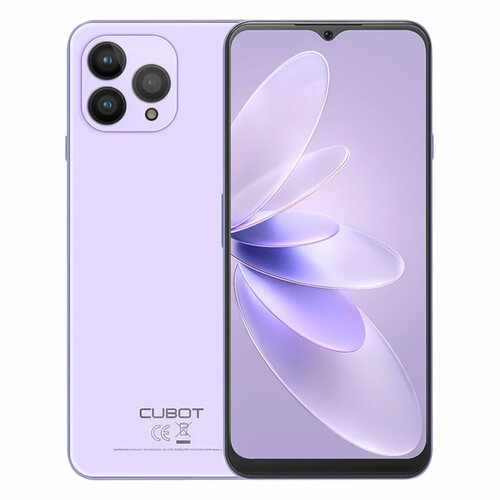 Мобильный телефон Cubot P80 Android 13 8256 ГБ 48 МП цвета в ассортименте 8 ГБ Фиолетовый 899000₽