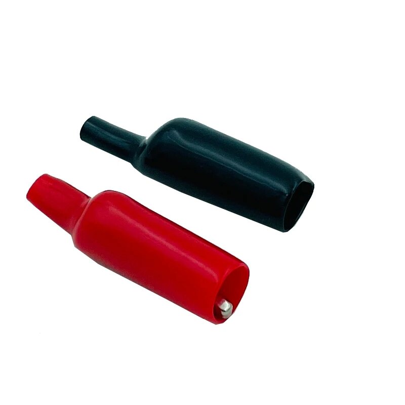 Тестовые зонды 2 мм красный/черный AlligatorClip