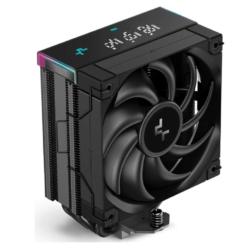 Deepcool Вентилятор Cooler AK400 Digital Pro ARGB Soc-AM5 AM4 1151 1200 1700 черный R-AK400-BKAPMN-G