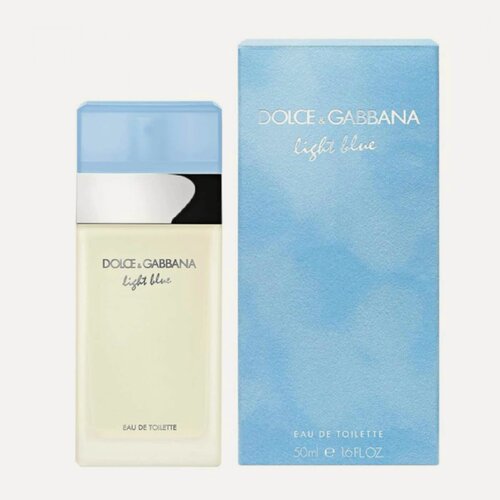 Изображение товара DOLCE & GABBANA LIGHT BLUE туалетная вода женская 50 мл / Духи женские дольче габбана лайт блю парфюм италия