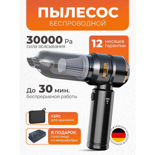 Автомобильный пылесос беспроводной 3 в 1 Мини-пылесос для дома пылесос для автомобиля мебели компьютера аккумуляторный ручной 384700₽