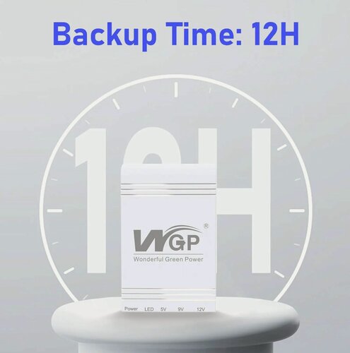 Изображение товара WGP Mini DC UPS 103a 12v/9v/5v Источник бесперебойного питания для роутера
