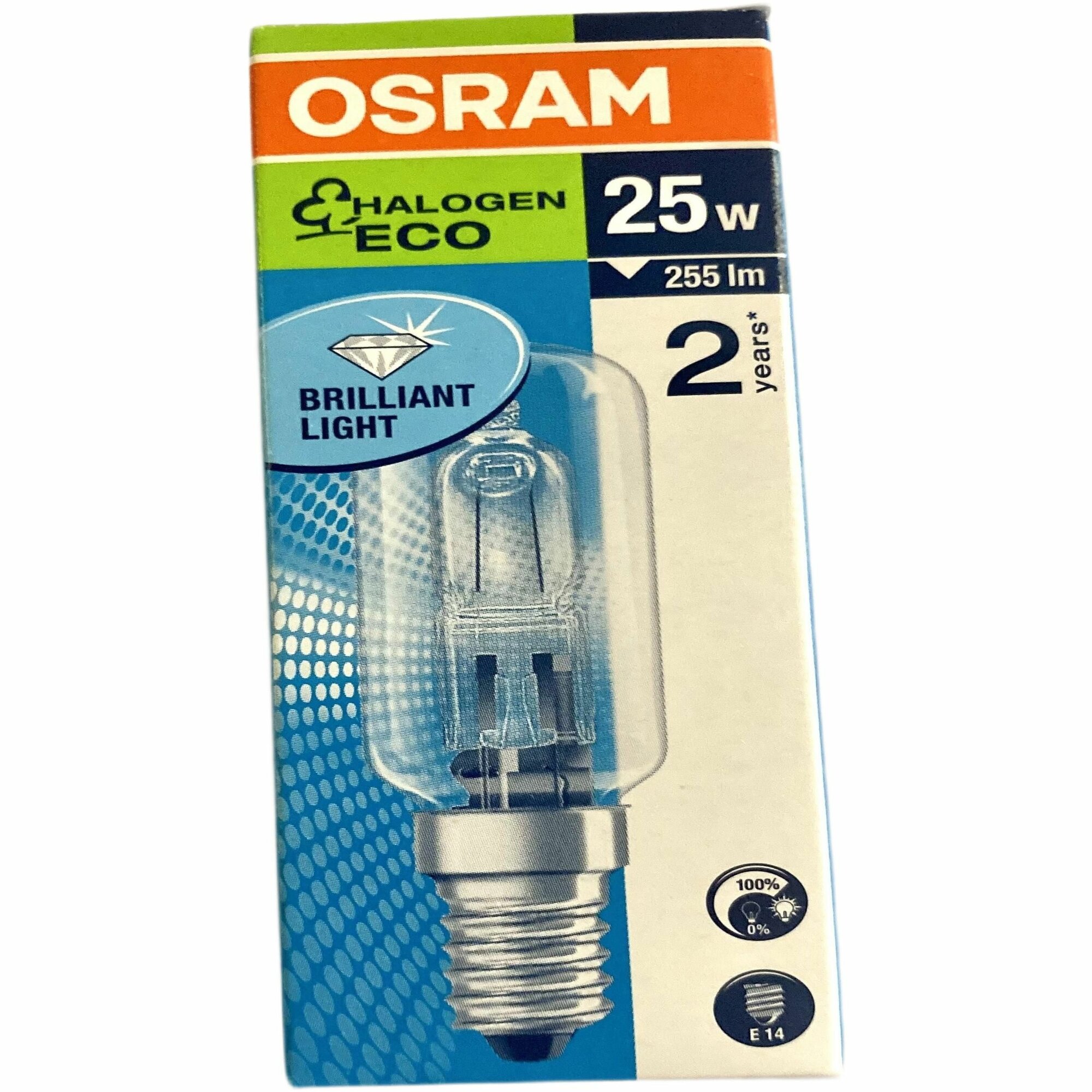 Osram Лампочка E14 Halolux T ECO 25w 2800K 230V(Brilliant Light) 64860(2 штуки в комплекте)