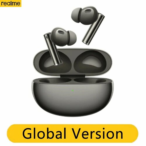 Realme Наушники беспроводные с микрофоном realme Buds Air 6 Pro Bluetooth черный 6990₽