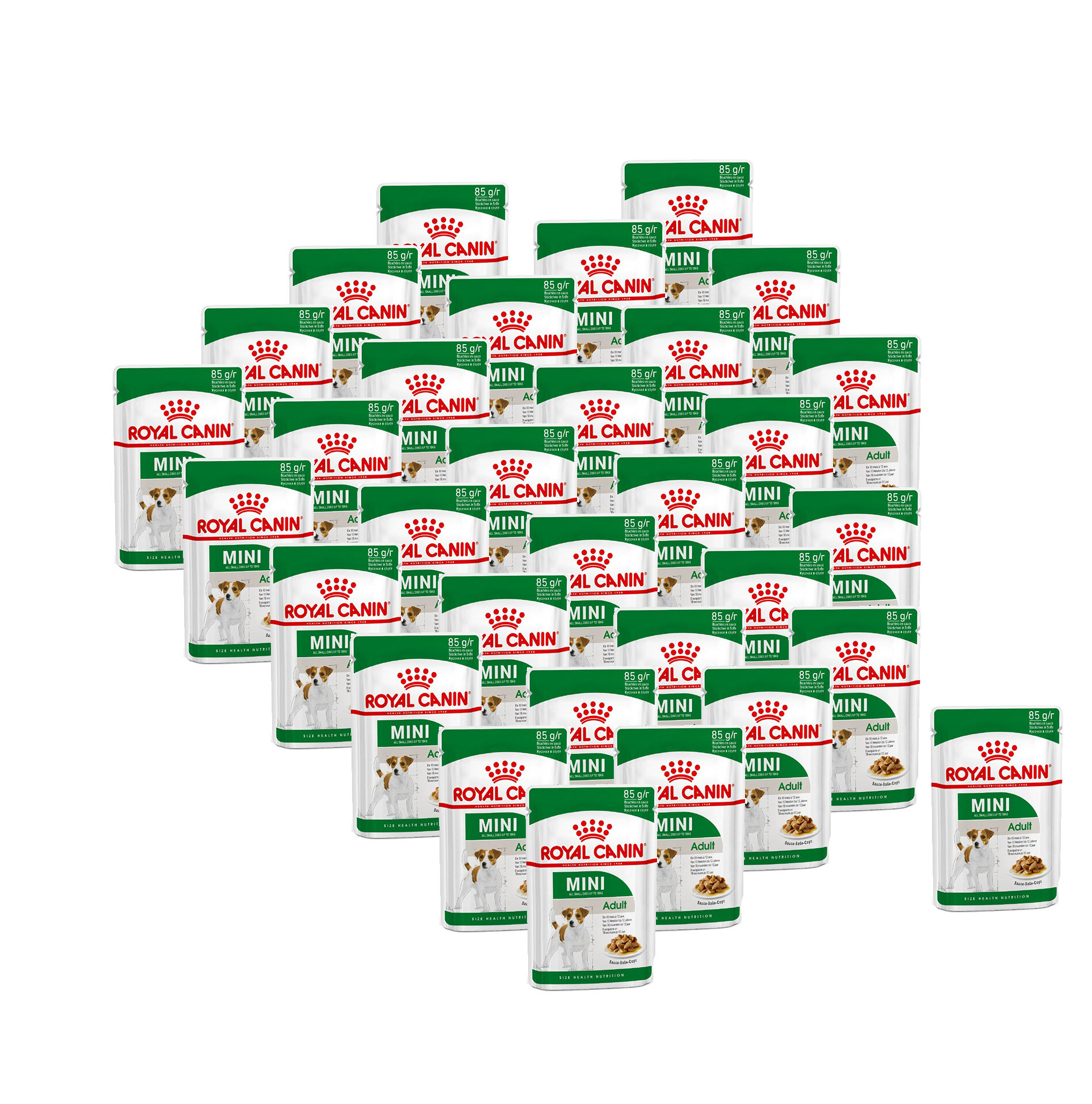 Royal Canin Для взрослых собак мелких размеров с 10 месяцев до 8 лет кусочки в соусе 0.085 кг х 32 шт.