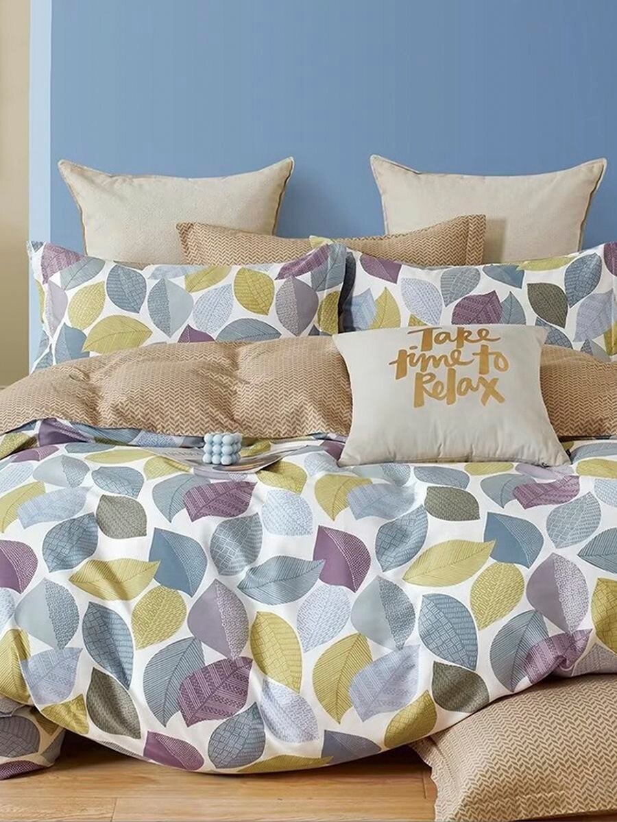 Постельное белье 2 спальное Cleo Satin de Luxe комплект пододеяльник на молнии сатин хлопок