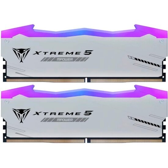Оперативная память Patriot Memory PATRIOT XTREME 5 RGB MPOWER 32Gb (2x16Gb) DDR5-6400 DIMM (PVXR532G64C32KM)