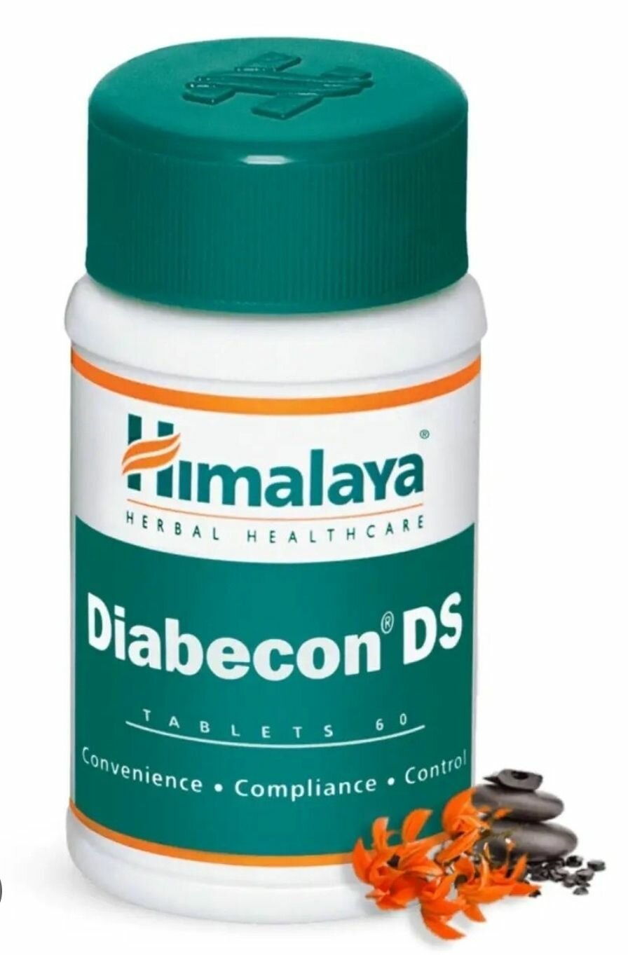 Диабекон ДС Diabecon DS Himalaya 60 таб Индия
