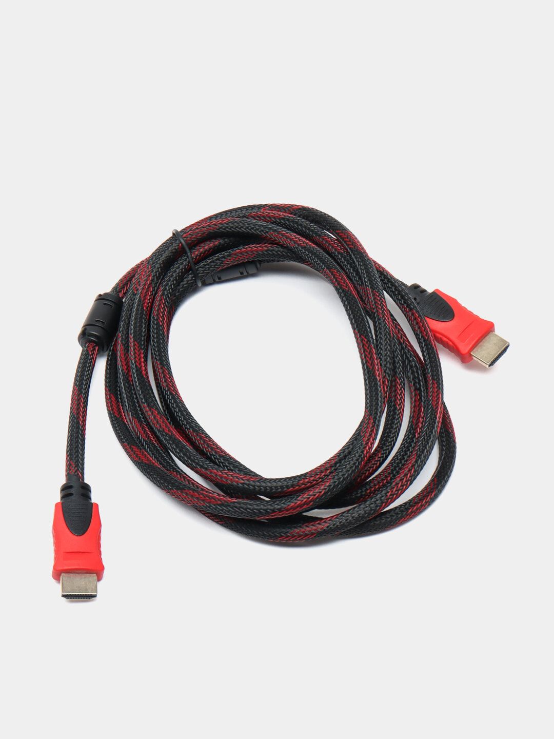 Кабель HDMI 3 м с фильтром для телевизора и монитора, Красный, 3м
