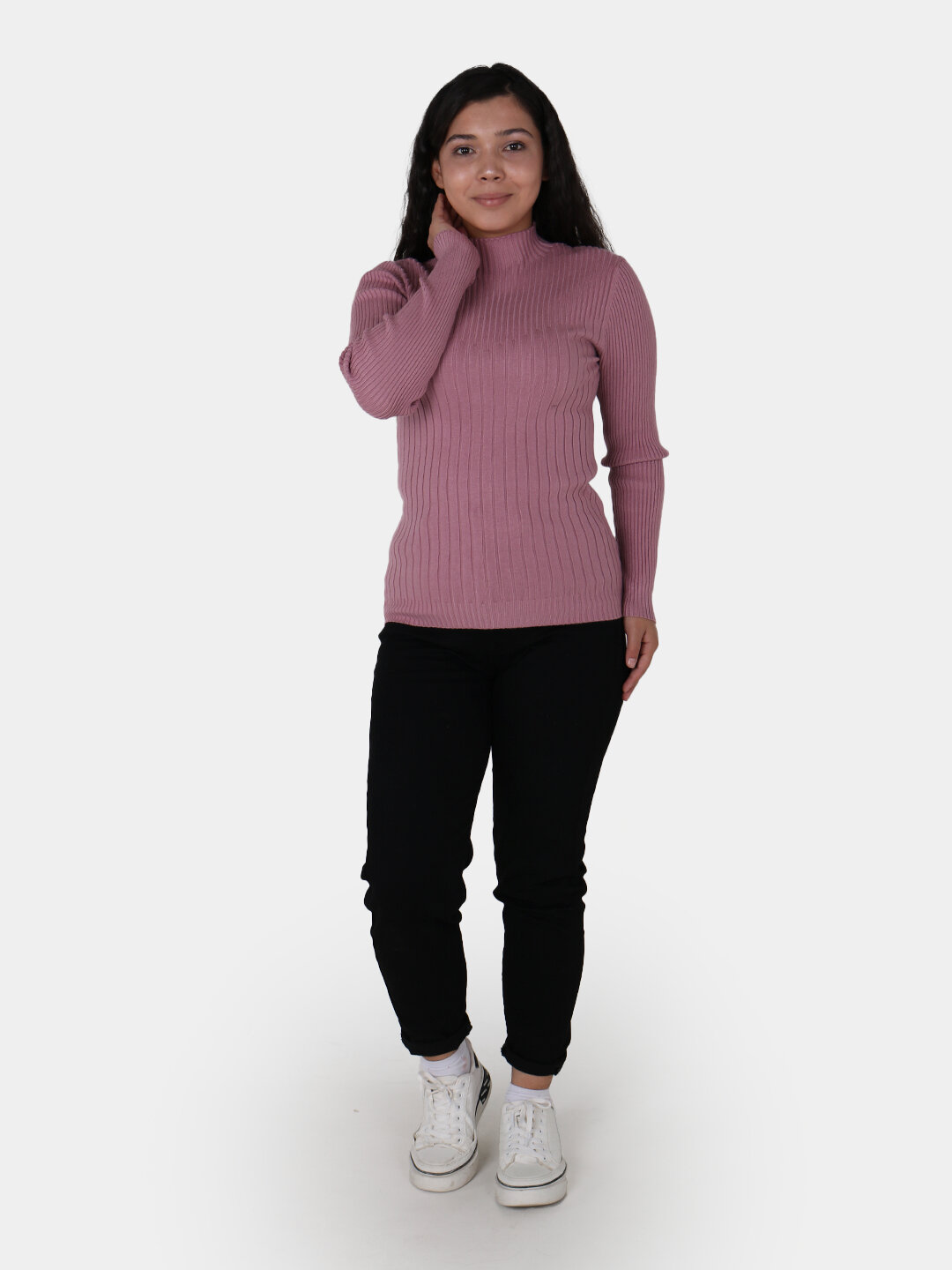 Свитер размер One Size, , темно-розовый — фото 1