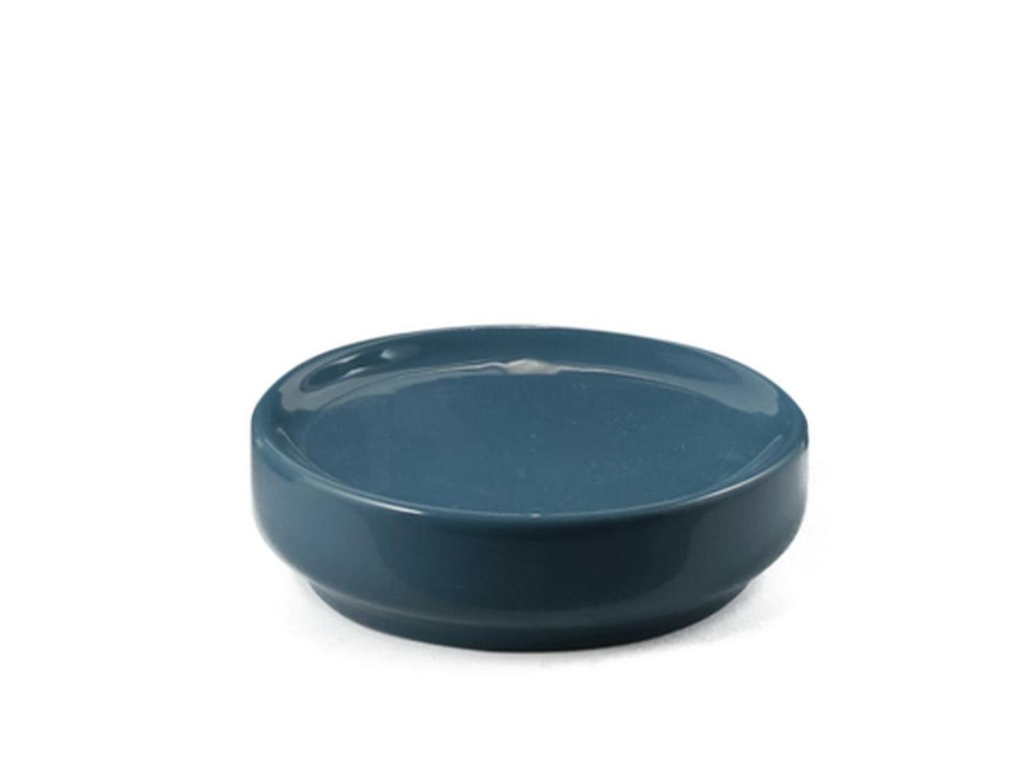 Мыльница Moroshka Nechakra керамика цвет синий — фото 1