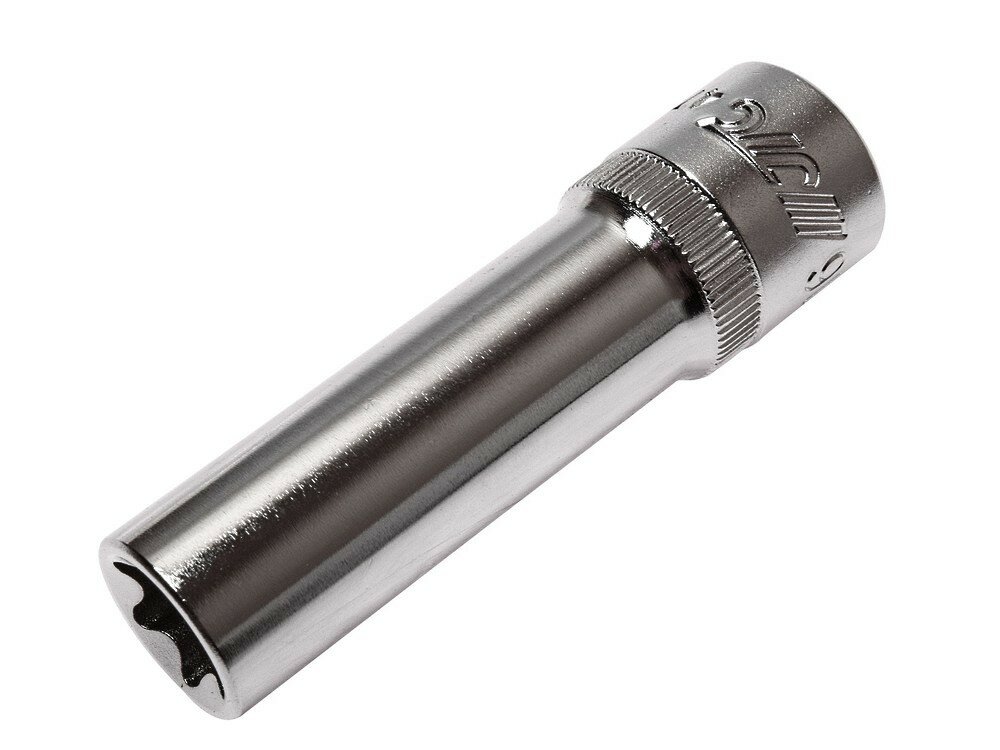 JTC-47316 Головка торцевая глубокая TORX 1/2" х E16, длина 76мм