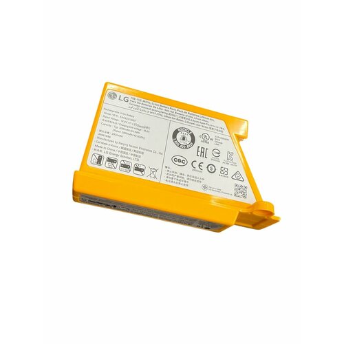3000mah Новая батарея желтая для робота пылесоса LG VR65720LVMP VR65715LVM EAC62218205 VR66750LVWP EAC60766107 пылесоса AGM30061001 4000₽