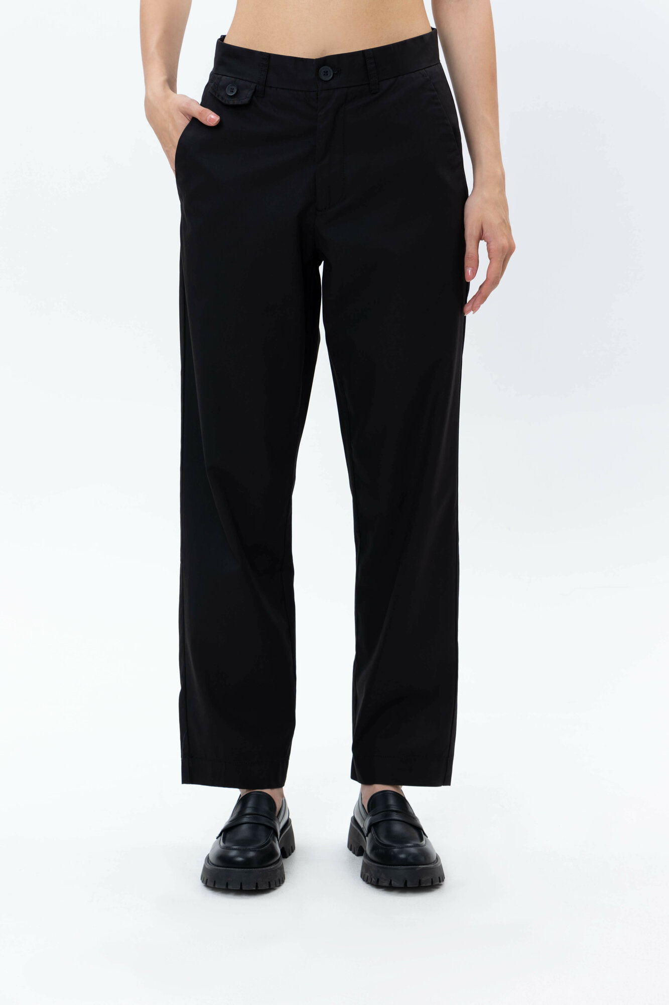 Брюки классические TERRA PRO, размер S, black — фото 1