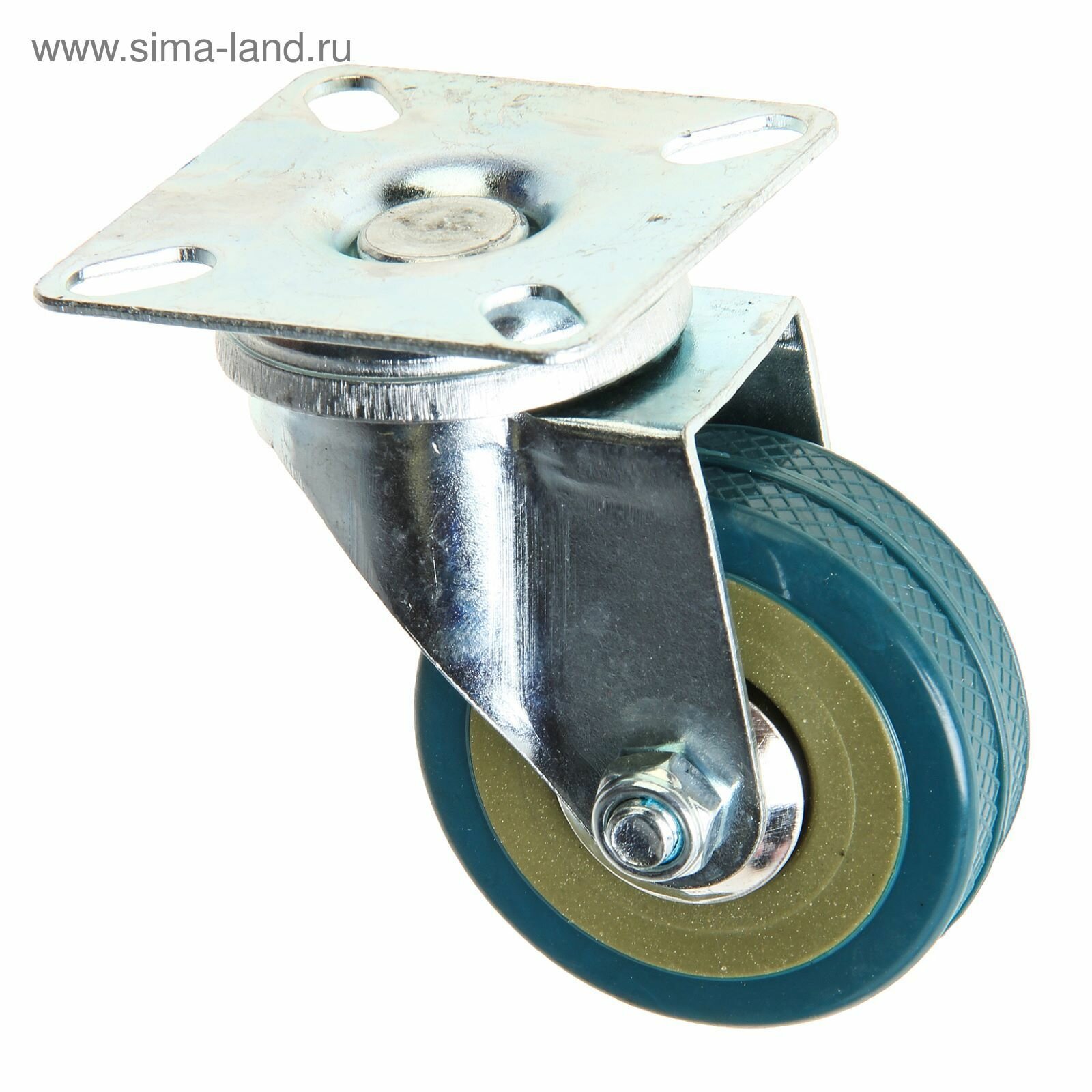 Колесо мебельное d 50 мм без тормоза серое 3 шт