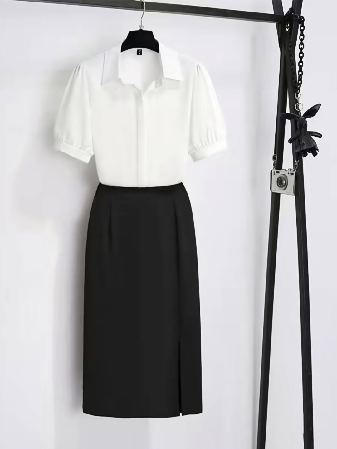 Юбка 42-44, размер 38, Черный деним — фото 1