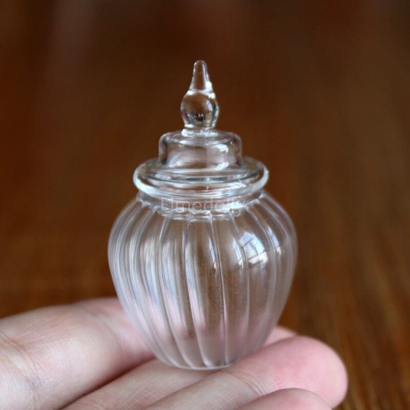 Миниатюрный стеклянный кукольный домик Umedolly 1/12, 1 pcs jar