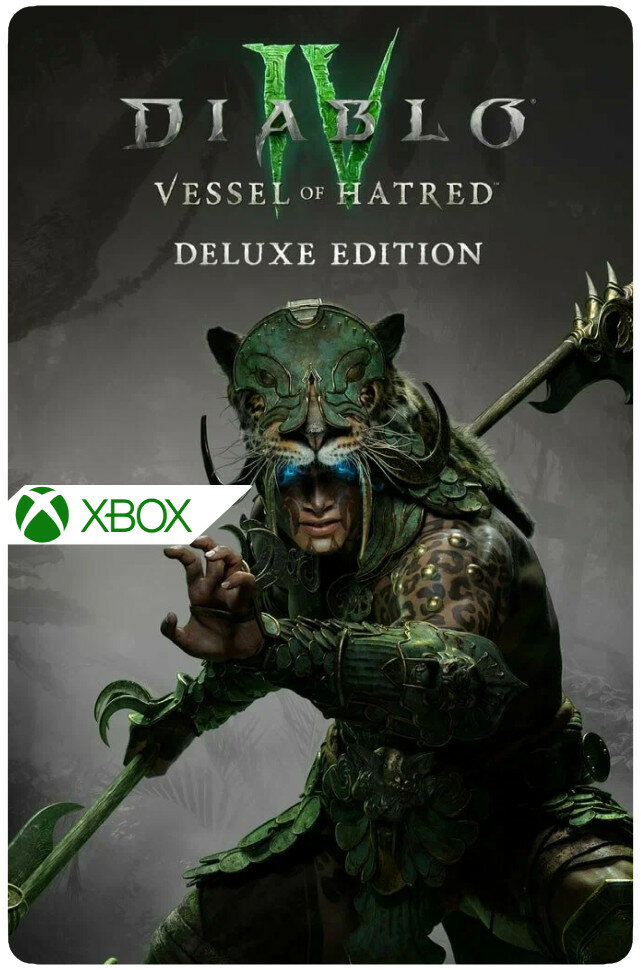 DLC Дополнение Diablo IV: Vessel of Hatred - Deluxe Edition для Xbox One/Series X|S, цифровой ключ