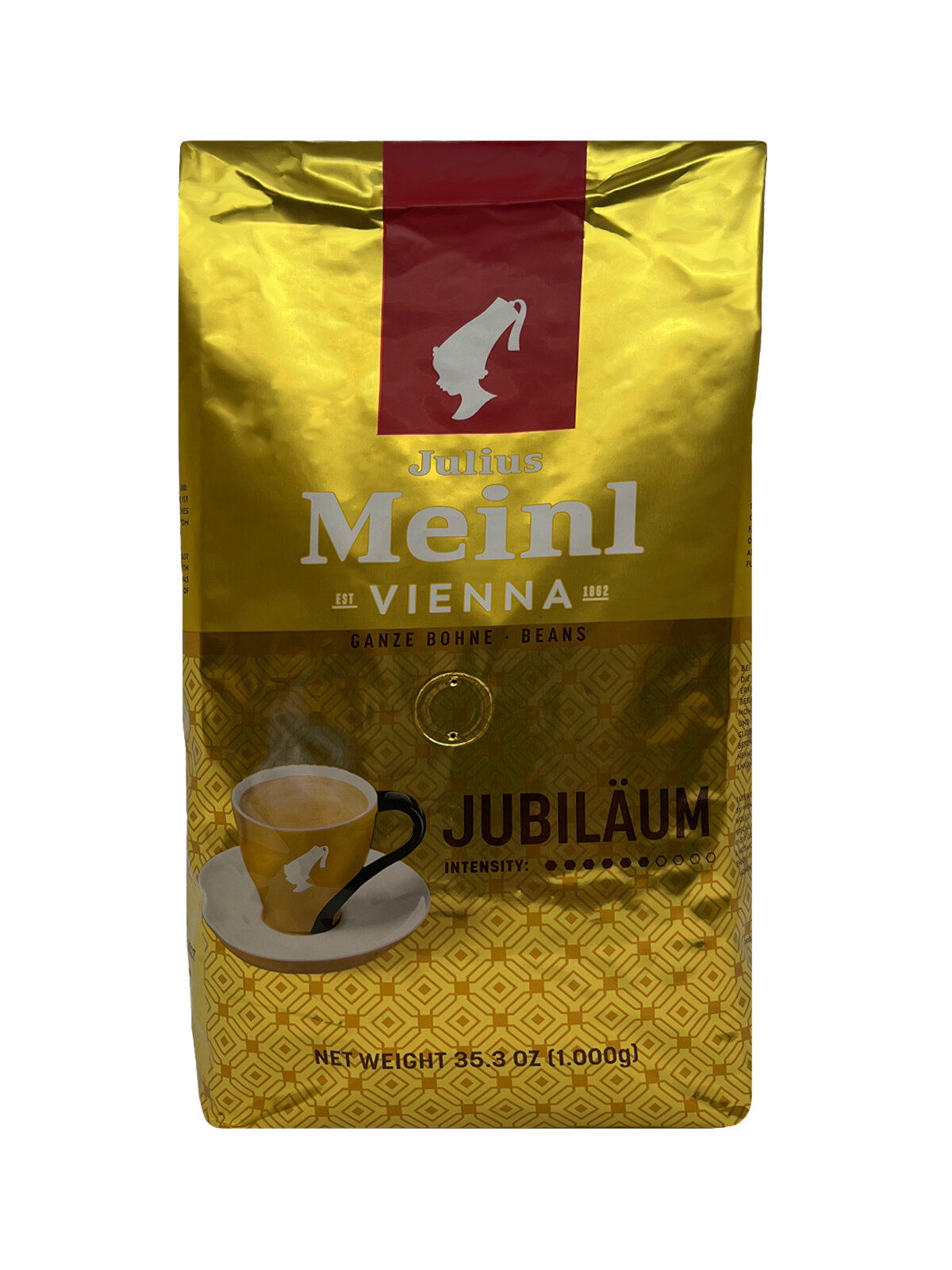 Кофе в зернах Julius Meinl Jubilaum (Юбилейный), средняя обжарка 1 кг