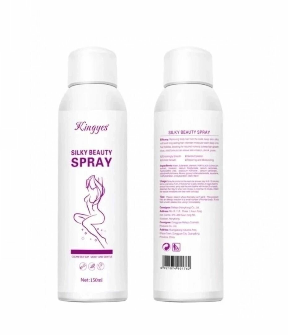 Картинки Спрей для депиляции Silky Beauty Spray от Kinggess 150 мл