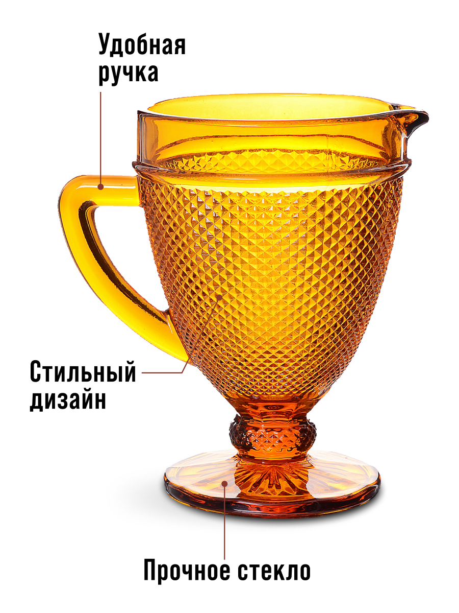 Кувшин для воды 1л LORAINE, графин — фото 1