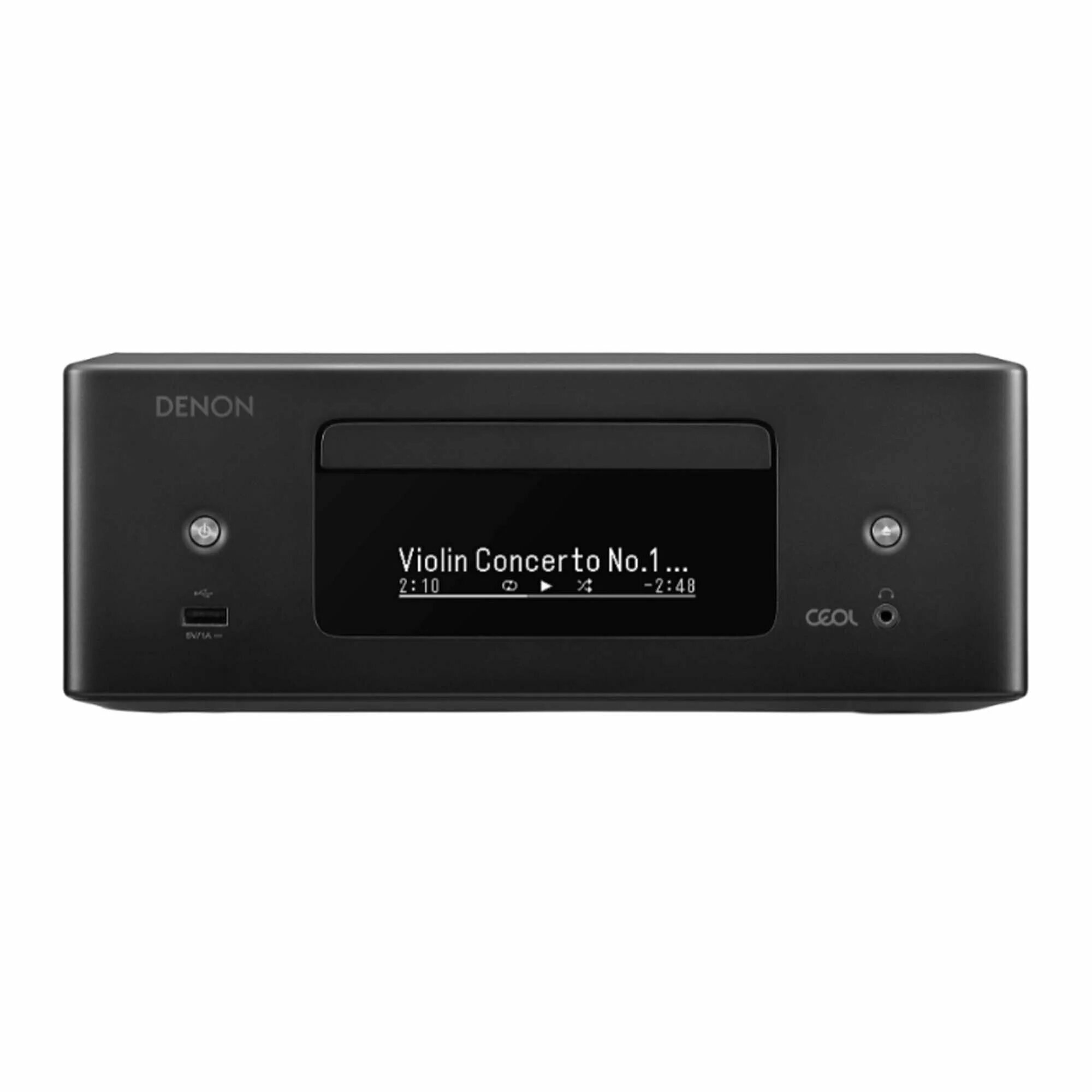 DENON RCD-N12DAB Black CD-ресивер